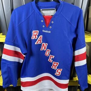 New York Rangers Reebok Home Jersey Youth Size Small